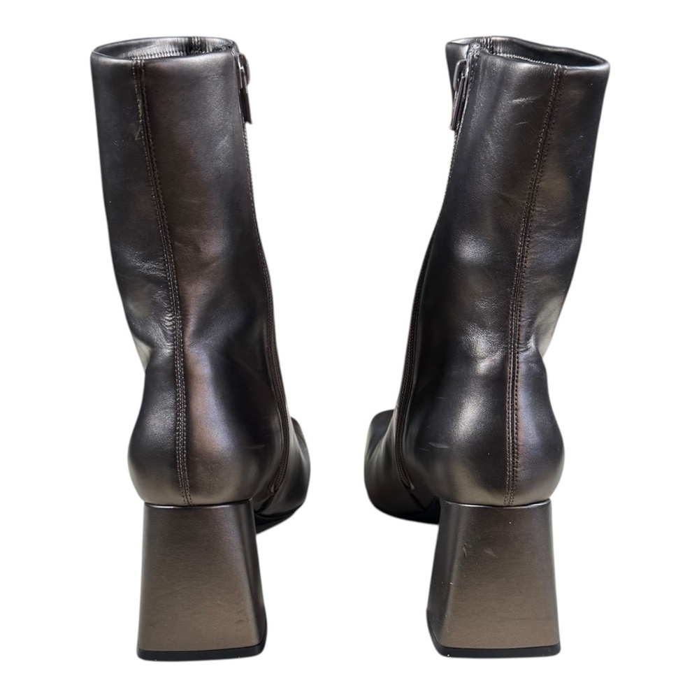 Jeffrey Campbell Jerema Boots In Pewter Quiet Luxury Glamorous Mobwife - Picture 5 of 8